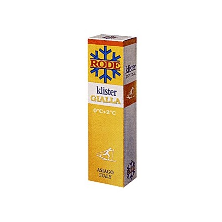 Rode Klister K60 GIALLA (yellow) 0C°...+2C°, 60 g